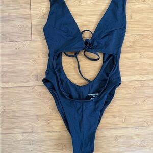 Hard Swimwear Black One Piece Swimsuit